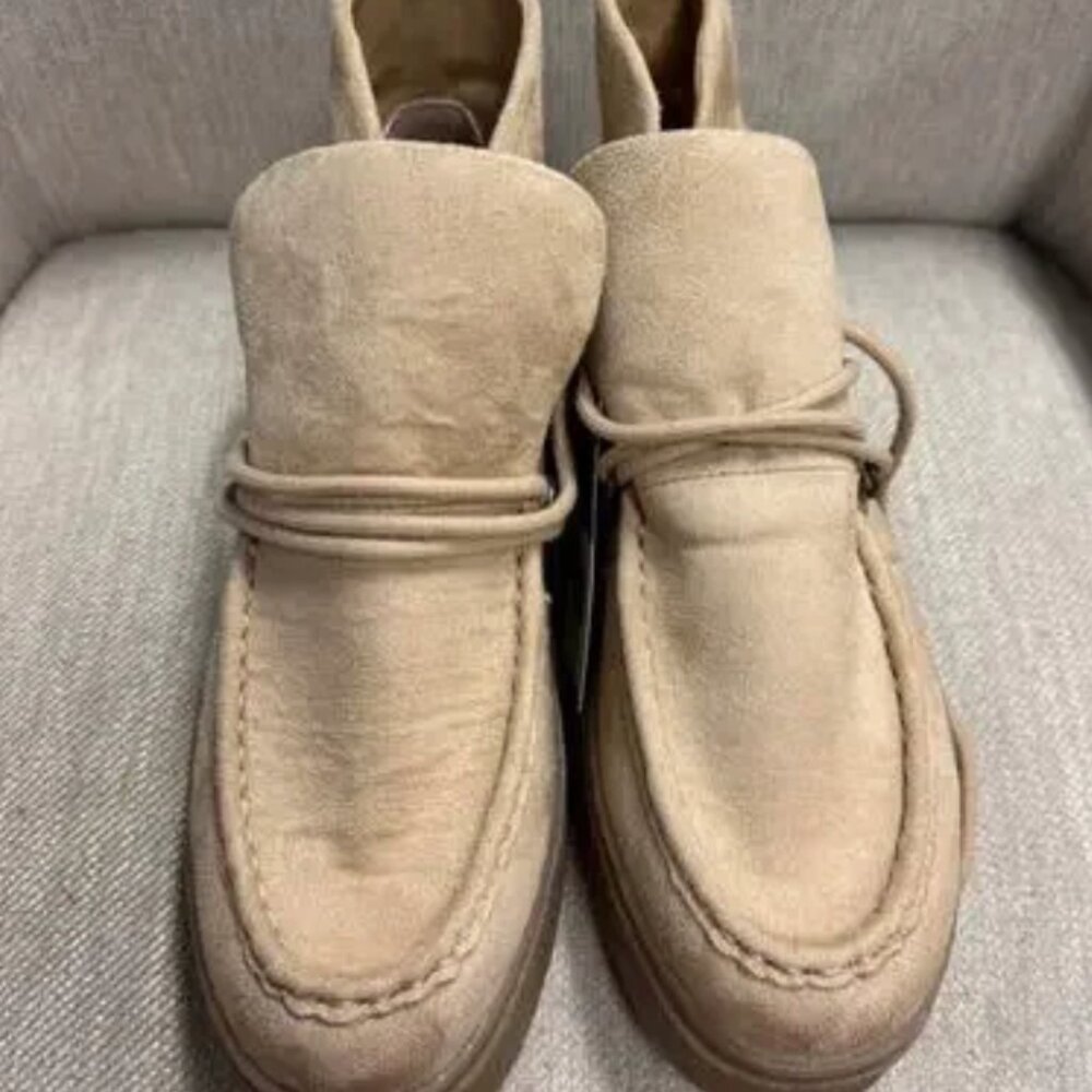 Universal Thread Tan Amara Style Winter Wedge Boo… - image 7